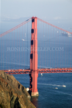 Golden Gate Bridge seen from Marin